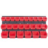 Kistenberg Orderline Toolboard With 24 Storage Containers 40x16.5x40cm,